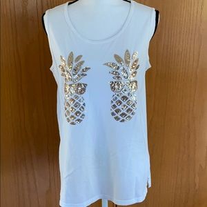 🌾 *Pink* Pineapple Sunglasses Swimsuit cover 😎🍍